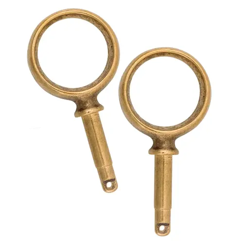 2" Round Bronze Oarlocks 2" Round Bronze Oarlocks