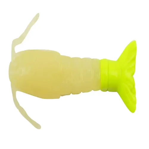 Gulp! Saltwater Shrimp Glow/Chartreuse Gulp! Saltwater Shrimp Glow/Chartreuse