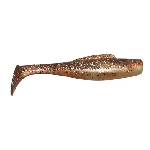 ElaZtech Minnowz Swimbait, 3" Rootbeer Gold / Gold ElaZtech Minnowz Swimbait, 3" Rootbeer Gold / Gold