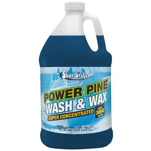 POWER PINE WASH & WAX GAL POWER PINE WASH & WAX GAL