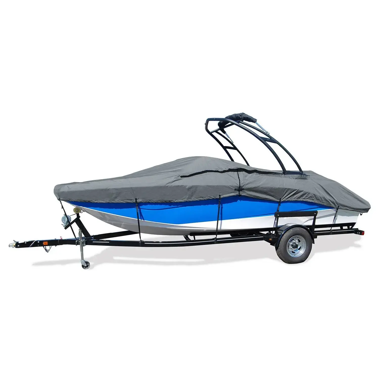 TAYLOR MADE PRODUCTS V-Hull Tower Bow Rider Cover I/O Gray Hot Shot 21 ft5-22 ft4 102 Beam 76708OG