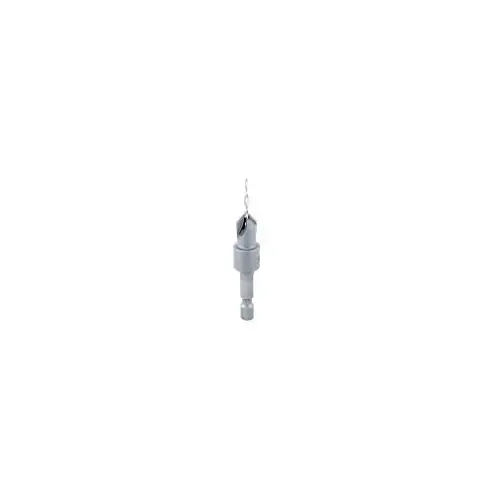 3/8" x 2-1/8" Carbide Tipped Countersink Taper Bit, #6 Screw 3/8" x 2-1/8" Carbide Tipped Countersink Taper Bit, #6 Screw