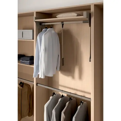 Conero Clothes Lift Long Handle, 32.28", Champagne Conero Clothes Lift Long Handle, 32.28", Champagne