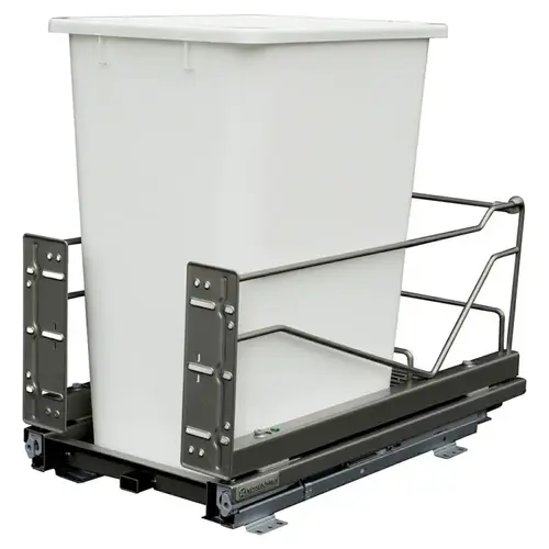 Kessebohmer 12-1/4" Champagne Bottom Mount Waste Pullout with 1-36 Quart Champagne Bin Self-Open/Soft-Close Kessebohmer 12-1/4" Champagne Bottom Mount Waste Pullout with 1-36 Quart Champagne Bin Self-Open/Soft-Close