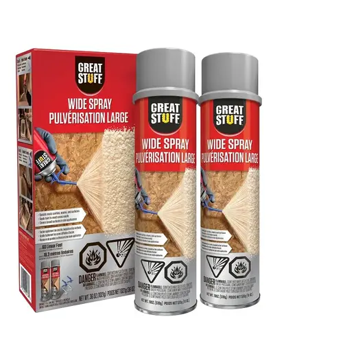 Great Stuff Spray Foam Sealant Kit, 18 oz Can Great Stuff Spray Foam Sealant Kit, 18 oz Can