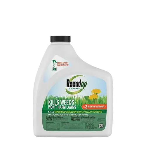Roundup Weed Killer Refill System, Liquid, Spray Application, 1.5 L Bottle Roundup Weed Killer Refill System, Liquid, Spray Application, 1.5 L Bottle