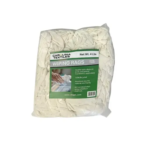 Recycled T-Shirt Knit Rags, 4 lb Bag Recycled T-Shirt Knit Rags, 4 lb Bag