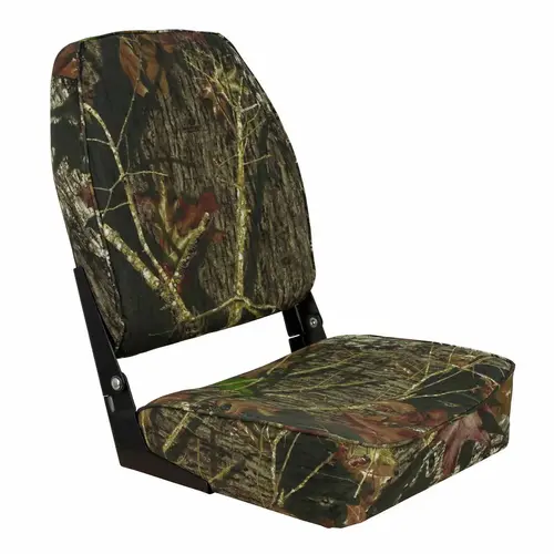 Mossy Oak Break Up High Back Folding Seat Multi Mossy Oak Break Up High Back Folding Seat Multi