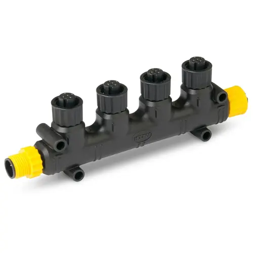 NMEA 2000 Four Way Tee Connector NMEA 2000 Four Way Tee Connector
