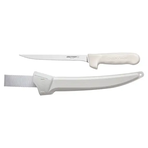7" Sani-Safe Flexible Fillet Knife with Sheath 7" Sani-Safe Flexible Fillet Knife with Sheath