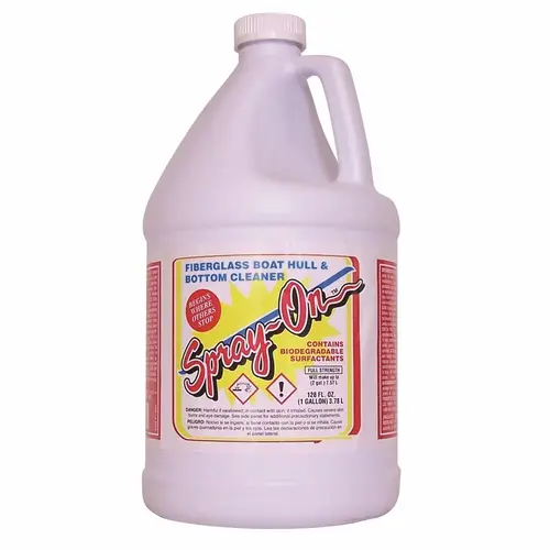 Spray-On Fiberglass Hull Cleaner, Gallon Spray-On Fiberglass Hull Cleaner, Gallon