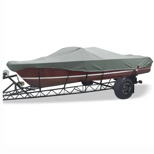 Styled-to-Fit Boat Cover for Tournament Ski Boats Mist Gray Styled-to-Fit Boat Cover for Tournament Ski Boats Mist Gray