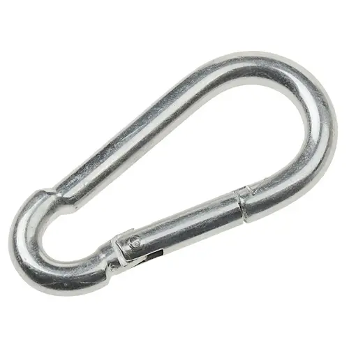 3 1/8" Zinc Plated Carabiner 3 1/8" Zinc Plated Carabiner