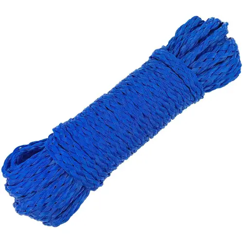 1/4" x 40 ft Utility Line, Hollow Braid Polypropylene, Blue 1/4" x 40 ft Utility Line, Hollow Braid Polypropylene, Blue