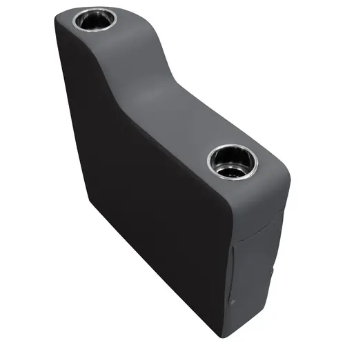 3009 Premier Series Pontoon Left Radius Arm Rest Slate 3009 Premier Series Pontoon Left Radius Arm Rest Slate
