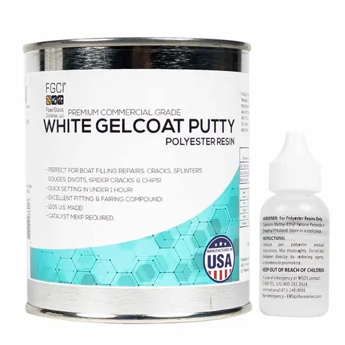 FGCI White Gelcoat Putty FGCI White Gelcoat Putty