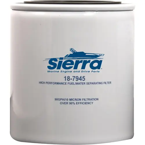 18-7945 Long Fuel Filter/Water Separator, 10 Micron 18-7945 Long Fuel Filter/Water Separator, 10 Micron