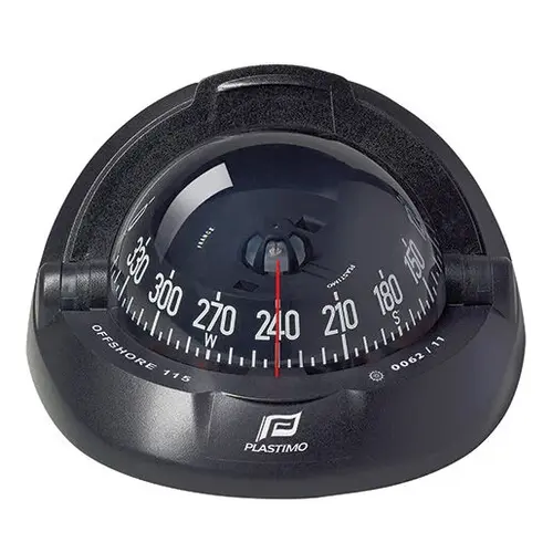 Offshore 115 Compass Black Case with Black Conical Card Offshore 115 Compass Black Case with Black Conical Card