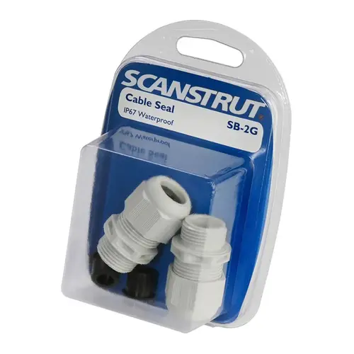 Cable glands x 2 for Waterproof Junction Box Cable glands x 2 for Waterproof Junction Box
