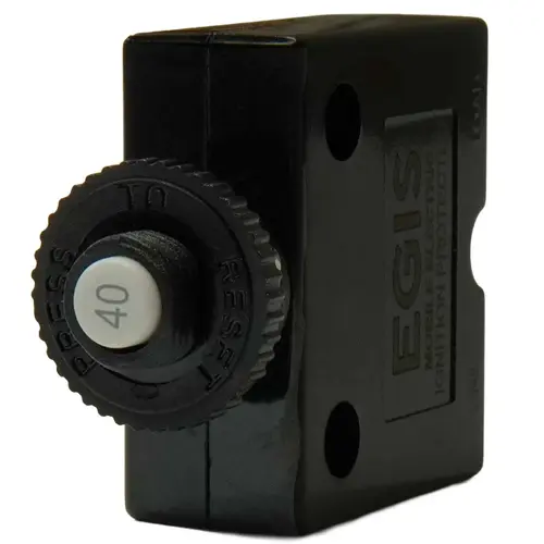 Push Button Reset Circuit Breakers with Spade Terminals Push Button Reset Circuit Breakers with Spade Terminals