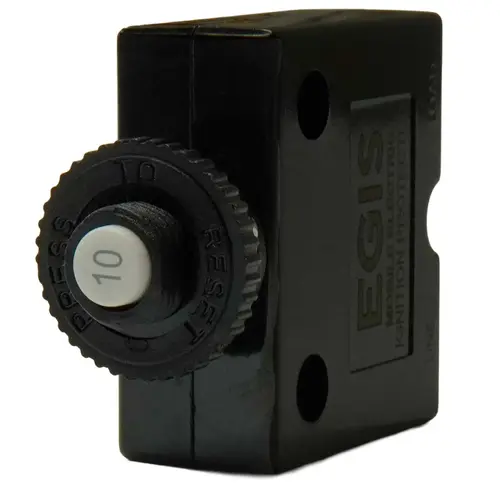 Push Button Reset Circuit Breakers with Spade Terminals Push Button Reset Circuit Breakers with Spade Terminals
