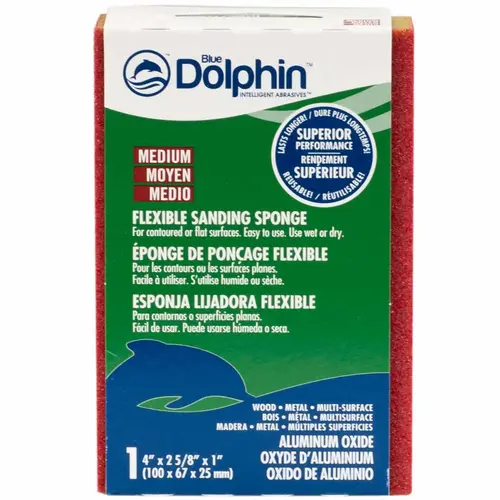 4" Sanding Sponge, Medium Red 4" Sanding Sponge, Medium Red