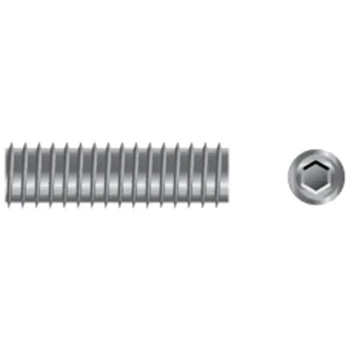 10-24 X 3/8" Stainless Steel Coarse Thread Set Screws, 100-Pack 10-24 X 3/8" Stainless Steel Coarse Thread Set Screws, 100-Pack