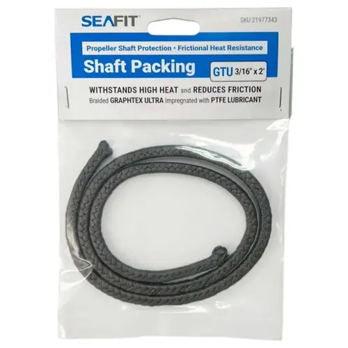 3/16" GTU Shaft Packing with PTFE, 2 ft 3/16" GTU Shaft Packing with PTFE, 2 ft