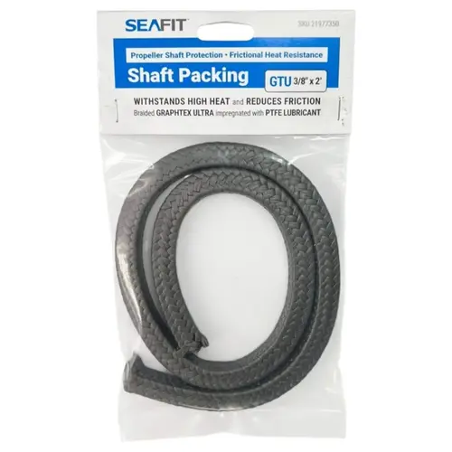 3/8" GTU Shaft Packing with PTFE, 2 ft 3/8" GTU Shaft Packing with PTFE, 2 ft