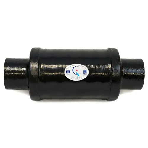 MiniMax Muffler - 4" I/O dia x 8.38" Overall dia x 16.75" Length MiniMax Muffler - 4" I/O dia x 8.38" Overall dia x 16.75" Length