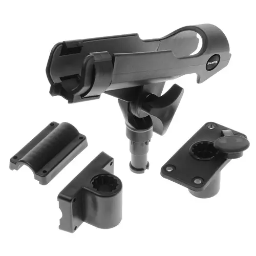 Rod Holder, Universal Mount, Black Rod Holder, Universal Mount, Black