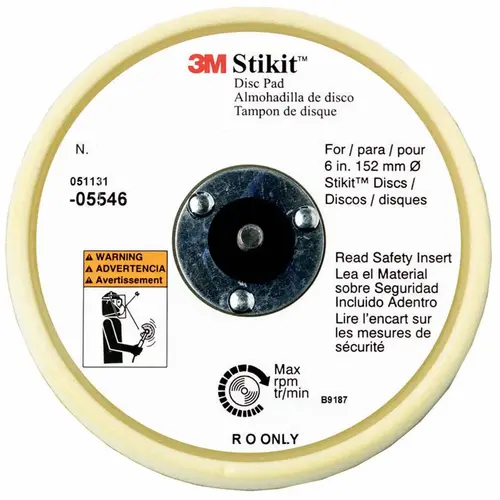 Soft Disc Pad - Low Profile, 6" Soft Disc Pad - Low Profile, 6"