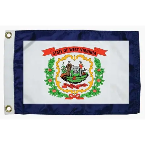 West Virginia State Flag, 12" x 18" West Virginia State Flag, 12" x 18"