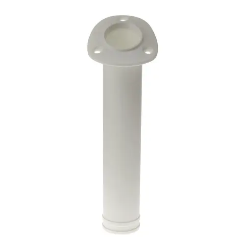 Rod Holder, Flush Mount, 30 degree, White Rod Holder, Flush Mount, 30 degree, White
