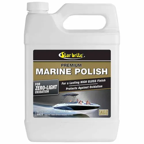 Premium Marine Polish with PTEF , Gallon Premium Marine Polish with PTEF , Gallon
