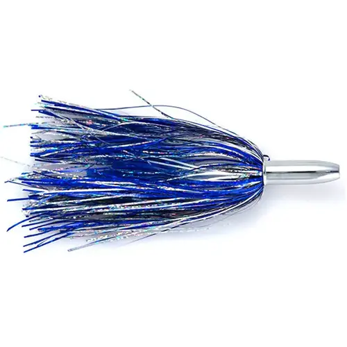 Mini Turbo Slammer Fishing Lure, 5 1/2" Blue/Fushia Pink Mylar Mini Turbo Slammer Fishing Lure, 5 1/2" Blue/Fushia Pink Mylar