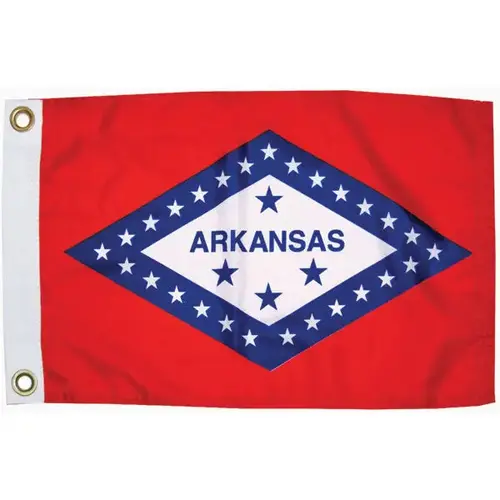Arkansas State Flag, 12" x 18" Arkansas State Flag, 12" x 18"