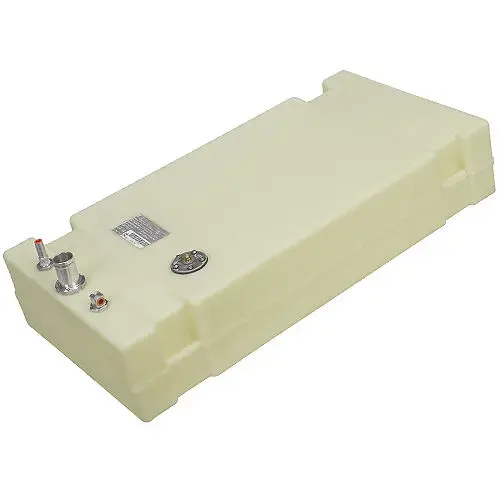 17 Gallon Permanent Below Deck Fuel Tank, 36.5"L x 18.25"W x 7.25"H White 17 Gallon Permanent Below Deck Fuel Tank, 36.5"L x 18.25"W x 7.25"H White