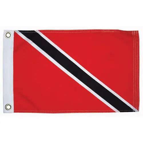 Trinidad Courtesy Flag, 12" x 18" Trinidad Courtesy Flag, 12" x 18"