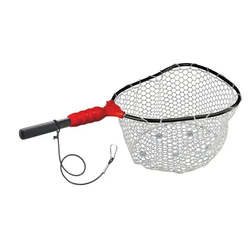Medium Wading Clear Rubber Landing Net Medium Wading Clear Rubber Landing Net