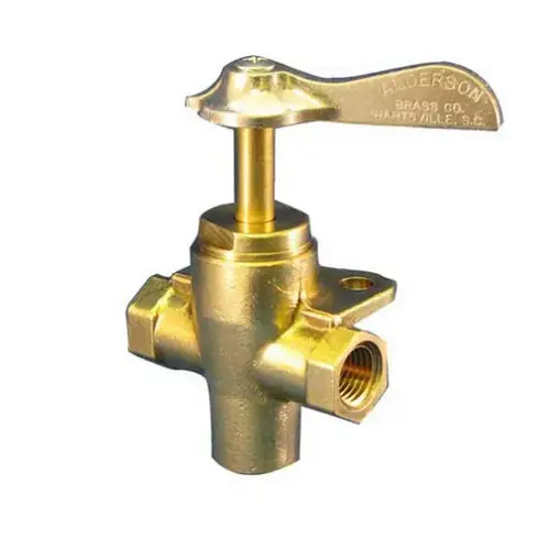 1/4" FNPT Brass 3-Way Fuel Valve 1/4" FNPT Brass 3-Way Fuel Valve