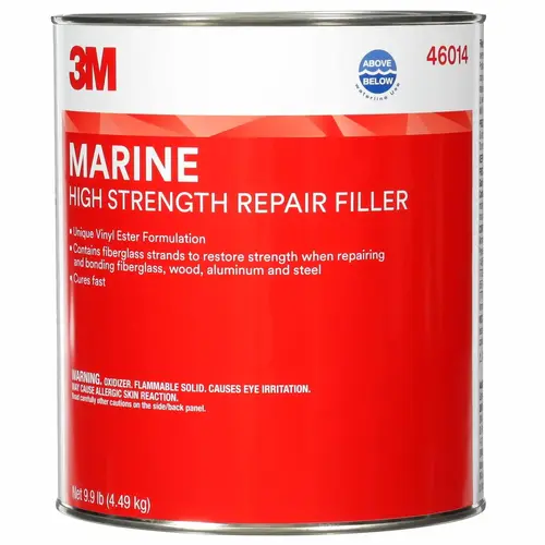 Marine High-Strength Repair Filler, Gallon Clear Marine High-Strength Repair Filler, Gallon Clear