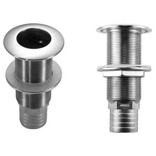 Barbed Stainless Steel Scupper Valve, 1 1/2" Barbed Stainless Steel Scupper Valve, 1 1/2"
