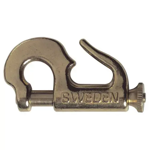 2 1/2" Swedish Brass Jib Hank 2 1/2" Swedish Brass Jib Hank