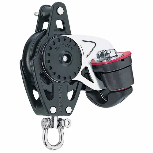 40mm Carbo Air Single Block with Becket and Cam Cleat 40mm Carbo Air Single Block with Becket and Cam Cleat