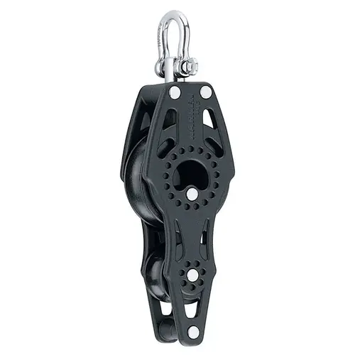 75mm Carbo Fiddle Block with Becket 75mm Carbo Fiddle Block with Becket