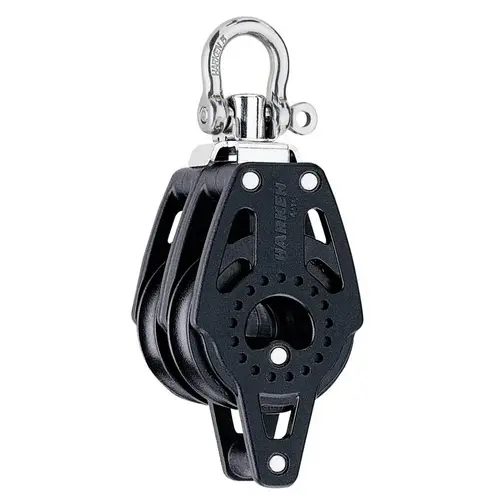 40mm Carbo Air Double Block with Becket 40mm Carbo Air Double Block with Becket
