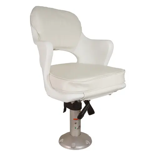 Commodore Molded Adjustable Chair Package White Commodore Molded Adjustable Chair Package White