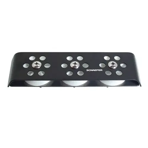 Three-Sheave, Stainless Cheek Deck Organizer Three-Sheave, Stainless Cheek Deck Organizer