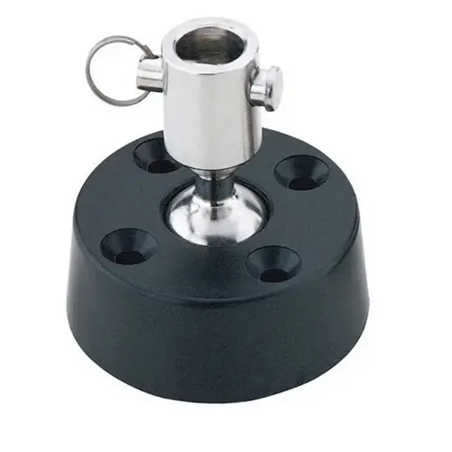 25 mm Stand-Up Low-Load Ball-and-Socket Swivel Base for Blocks 25 mm Stand-Up Low-Load Ball-and-Socket Swivel Base for Blocks